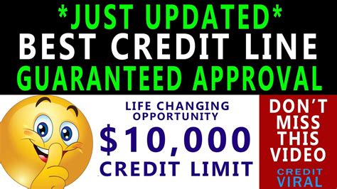 guaranteed credit line